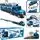 Super Size Blue Truck With Cars - სათამაშო გადამზიდი მანქანა, 3 image