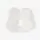 KikkaBoo Memory foam ergonomic pillow Bunny Airknit White ერგონომიული ბალიში ახალშობილისთვის