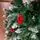 Christmas Tree With Berries საახალწლო ნაძვის ხე დათოვლილი ბოლოებით და კენკრით 180 სმ (OT2074), 12 image