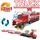 Super Size Red Truck With Cars  - სათამაშო გადამზიდი მანქანა, 4 image
