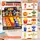 Foodie Transformer Robots Set - სათამაშო სწრაფი კვების ტრანსფორმერი რობოტის ნაკრები