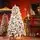 Snow-Covered Christmas Tree With Mixed Silicone Needle And Pine Cones PE+PVC 210 CM - დათოვლილი ნაძვის ხე შერეული სილიკონის წიწვებით და გირჩით