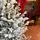 Snow-Covered Christmas Tree PE+PVC 210 CM - დათოვლილი ნაძვის ხე შერეული სილიკონის წიწვებით, 6 image