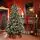 Winter Bloom Christmas Tree  210 CM With Snow-Covered Branches, Pine Cones And Berries - ნაძვის ხე დათოვლილი ბოლოებით, გირჩით და კენკრით