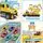 Super Size Yellow Truck With Cars  - სათამაშო გადამზიდი მანქანა, 7 image