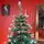 Christmas Tree With Berries საახალწლო ნაძვის ხე დათოვლილი ბოლოებით და კენკრით 180 სმ (OT2074), 3 image