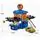 Police Car Wash Kit Set - სათამაშო პოლიციის სამრეცხაო კომპლექტი, 7 image