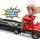 Super Size Red Truck With Cars  - სათამაშო გადამზიდი მანქანა, 3 image