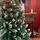 Christmas Tree With Berries საახალწლო ნაძვის ხე დათოვლილი ბოლოებით და კენკრით 180 სმ (OT2074), 8 image