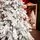 Viennese Snow-Covered PE 210 CM  Christmas Tree დათოვლილი ნაძვის ხე 100% სილიკონი, 11 image