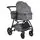 Moni Baby Stroller Lara 3in1 Grey - საბავშვო ტრანსფორმერი ეტლი, 14 image