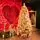 Champange Gold Christmas Tree 210 CM With Lights - საახალწლო ნაძვის ხე განათებით