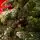 Diamant Green Christmas Tree With Mixed Silicone Needle And Red Viburnum Berries PE+ PVC 220CM - ნაძვის ხე შერეული სილიკონის წიწვებით და კენკრით, 6 image