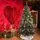 Diamant Green Christmas Tree With Mixed Silicone Needle And Red Viburnum Berries PE+ PVC 220CM - ნაძვის ხე შერეული სილიკონის წიწვებით და კენკრით
