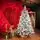 Christmas Tree With Berries PE + PVC 210 CM Snow-Covered - დათოვლილი ნაძვის ხე შერეული სილიკონის წიწვებით და კენკრით