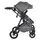 Moni Baby Stroller Lara 3in1 Grey - საბავშვო ტრანსფორმერი ეტლი, 7 image