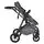 Moni Baby Stroller Lara 3in1 Grey - საბავშვო ტრანსფორმერი ეტლი, 9 image