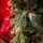 Diamant Green Christmas Tree With Mixed Silicone Needle And Red Viburnum Berries PE+ PVC 220CM - ნაძვის ხე შერეული სილიკონის წიწვებით და კენკრით, 5 image
