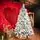 Christmas Tree With Berries PE + PVC 210 CM Snow-Covered - დათოვლილი ნაძვის ხე შერეული სილიკონის წიწვებით და კენკრით, 5 image