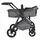 Moni Baby Stroller Lara 3in1 Grey - საბავშვო ტრანსფორმერი ეტლი, 13 image
