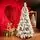 Snow-Covered Christmas Tree With Pine Cones 210 CM ნაძვის ხე დათოვლილი, შერეული სილიკონის ტოტებით და გირჩით