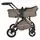 Moni Baby Stroller Lara 3in1 Beige - საბავშვო ტრანსფორმერი ეტლი, 13 image