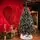Crystal Christmas Tree 220 CM With Snow-Covered Branches And Berries ნაძვის ხე დათოვლილი ბოლოებით და კენკრით