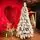 Snow-Covered Christmas Tree With Pine Cones 210 CM ნაძვის ხე დათოვლილი, შერეული სილიკონის ტოტებით და გირჩით, 6 image
