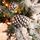 Christmas Tree 210 CM With Pine Cones And Lights PE + PVC Snow-Covered - დათოვლილი ნაძვის ხე შერეული სილიკონის წიწვებით, გირჩით და განათებით, 6 image
