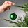 Emerald Velvet Whirl Hanging Decoration - ნაძვის ხის სათამაშო, 2 image