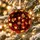 Golden Snowfall Hanging Decoration - ნაძვის ხის სათამაშო
