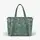 KikkaBoo Mama bag Florence Secret Garden Green დედის ჩანთა