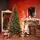 Winter Pearl Christmas Tree 210 CM With Pine Cones And Berries - ნაძვის ხე გირჩით და კენკრით