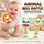 Colorful Soft Baby Rattle - ბავშვის ჩხრიალა სათამაშო