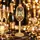 Cheers Champagne Glass Hanging Decoration - ნაძვის ხის სათამაშო