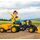 Pilsan 07 318 Active Pedal Operated Tractor With Loader And Trailer - საბავშვო ტრაქტორი მისაბმელით, 5 image