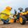 Pilsan 07 318 Active Pedal Operated Tractor With Loader And Trailer - საბავშვო ტრაქტორი მისაბმელით, 6 image