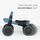 KikkaBoo Ride On Blinky Blue - ველოსიპედი, 5 image