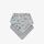 KikkaBoo Muslin bibs set 2pcs Dreamy Fields Grey - საბავშვო წინსაფრები