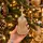Champagne Violin Melody Hanging Decoration - ნაძვის ხის სათამაშო