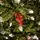 Solenne Christmas Tree 240 CM With Pine Cones And Berries - ნაძვის ხე დათოვლილი ბოლოებით, გირჩით და კენკრით, 14 image