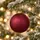 Ruby Stardust Pearl Hanging Decoration - ნაძვის ხის სათამაშო, 2 image