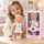 Moni Toys Doll with bear and nipple 30 cm სათამაშო თოჯინა