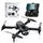 Black Foldable RC Quadcopter Drone With a Camera-დისტანციური სათამაშო დრონი