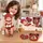 Baby So Lovely Doll  With Pompon Hat Red - საბავშვო სათამაშო თოჯინა  ქუდით