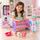 Cute Baby Doll With Crib And Accessory - სათამაშო თოჯინა საწოლით და აქსესუარებით