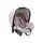 KikkaBoo UGO Light Grey Melange 4in1 საბავშვო ეტლის კომპლექტი, 9 image
