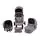KikkaBoo UGO Dark Grey Melange 4in1 საბავშვო ეტლის კომპლექტი, 2 image