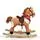 Cangaroo Plush rocking horse Chipper coffee WJ-302 ფუმფულა სარწეველა ცხენი, 2 image