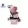 KikkaBoo Airy Pink საბავშვო ეტლი